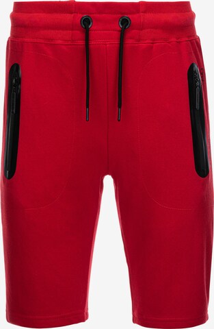 Ombre Pants 'W239' in Red: front