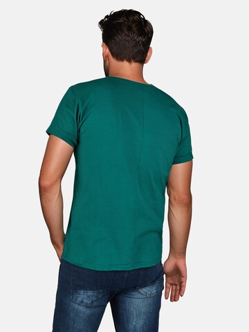 T-Shirt salzhaut en vert