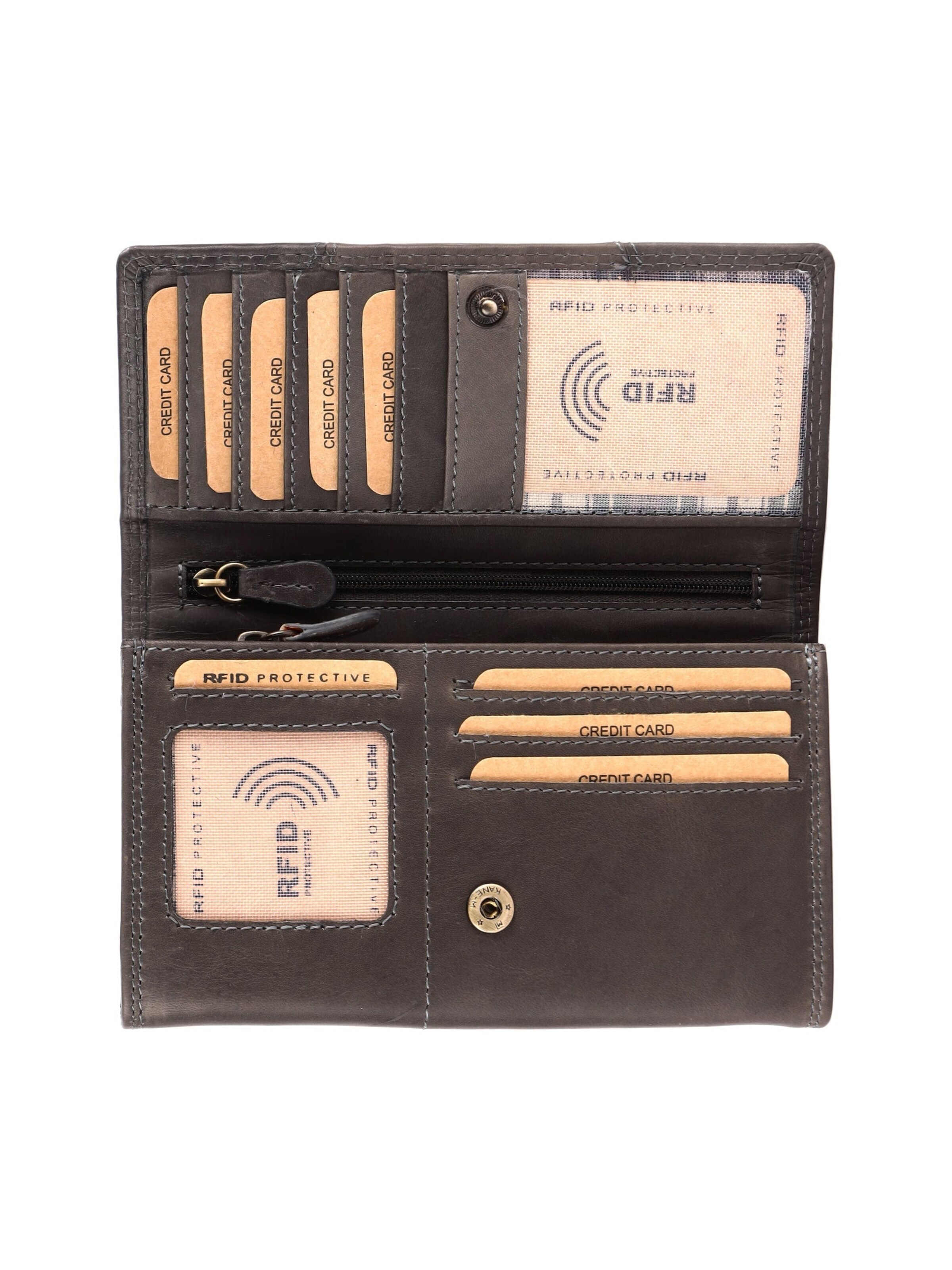 Benthill Wallet in Grey