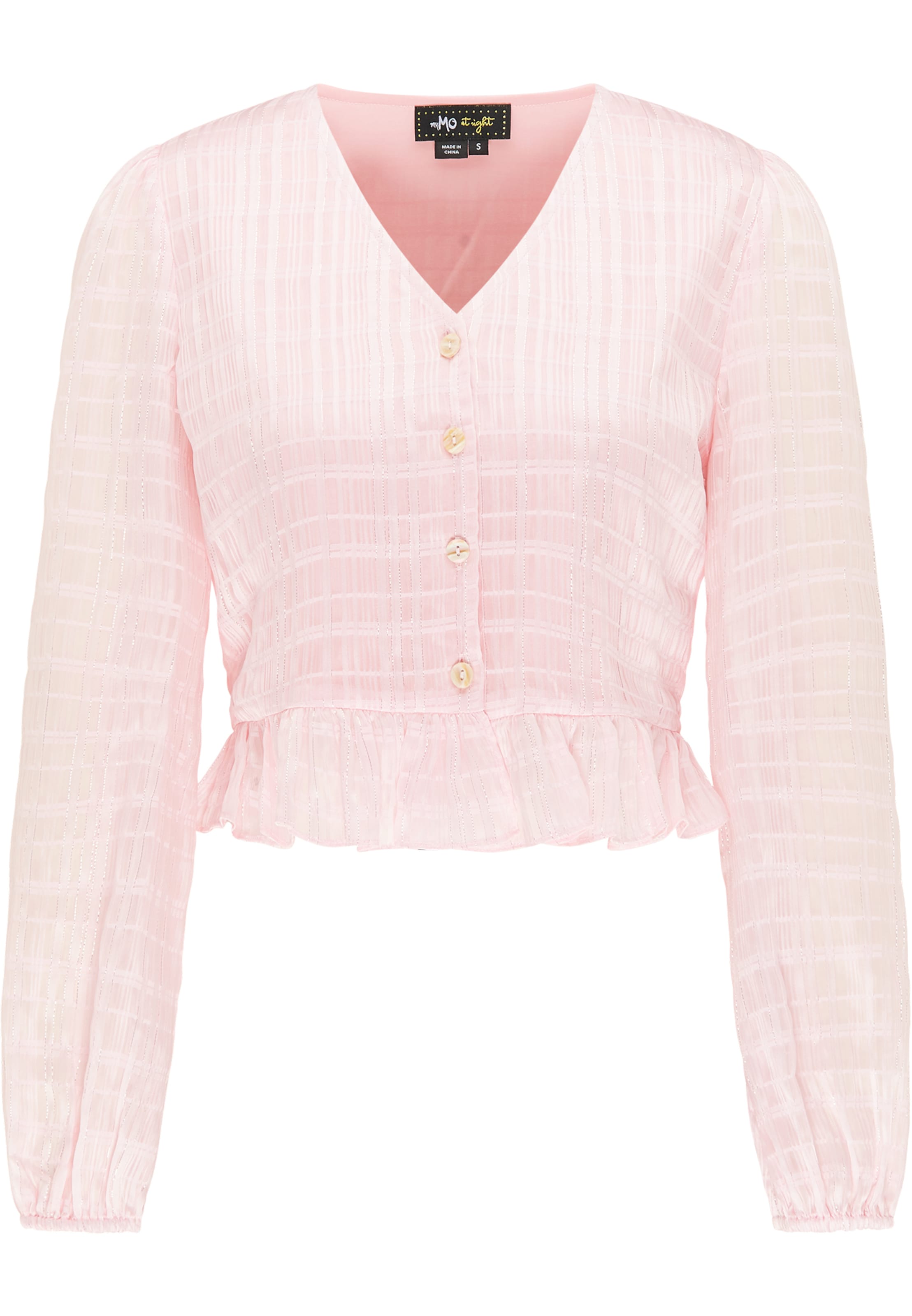 myMo at night Pluus, värv roosa: eest vaates