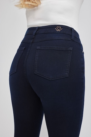 wonderjeans Slimfit Jeans in Schwarz