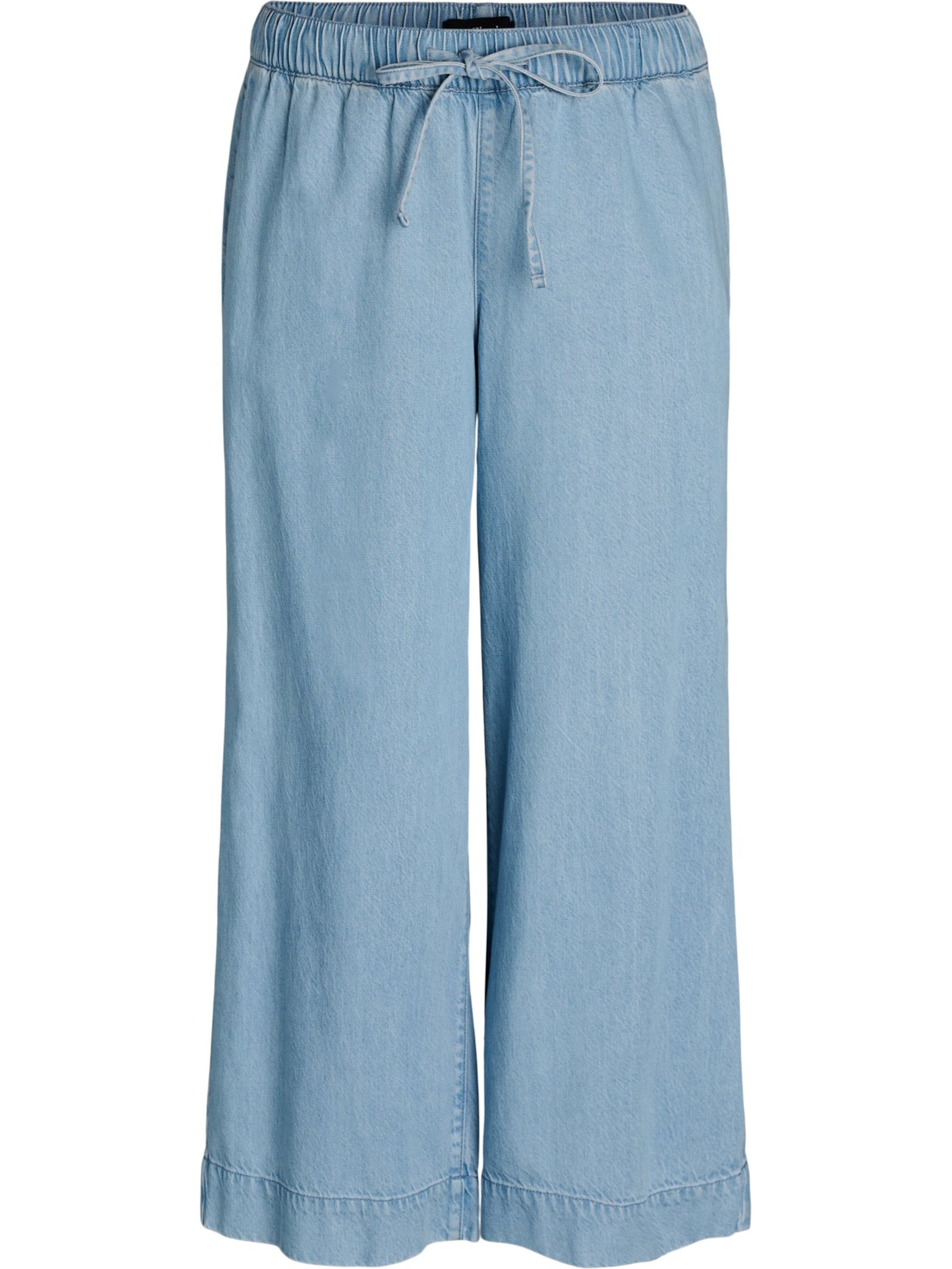 Zizzi Широкий Джегинсы в Синий: спереди