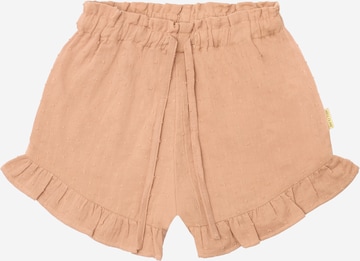 Pantaloni de la Hust & Claire pe bej: față