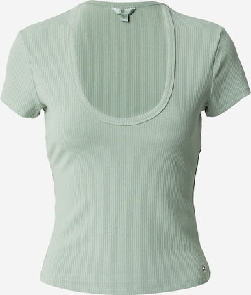 GUESS - Camisa 'LYNN' em verde: frente