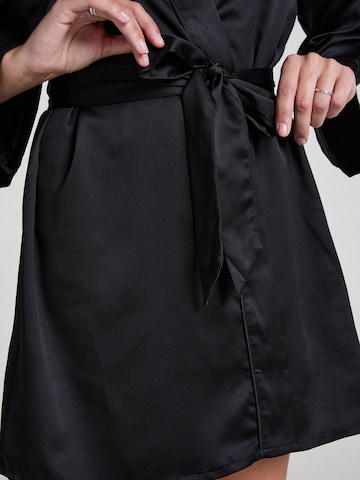 Robe de chambre Hunkemöller en noir