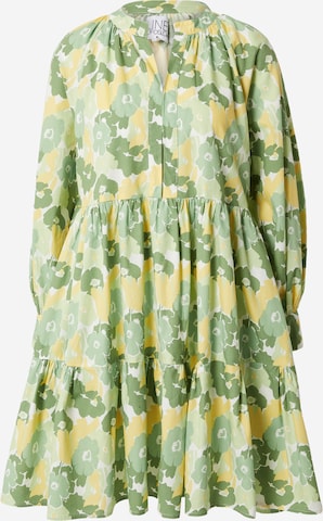 Line of Oslo Shirt Dress in Green: front
