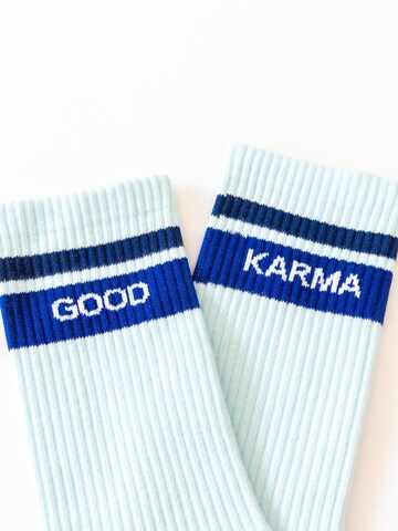 Divasya Socken 'Good Karma'‌‌‌ in Blau