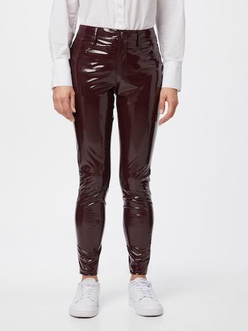 River Island - Slimfit Calças em roxo: frente