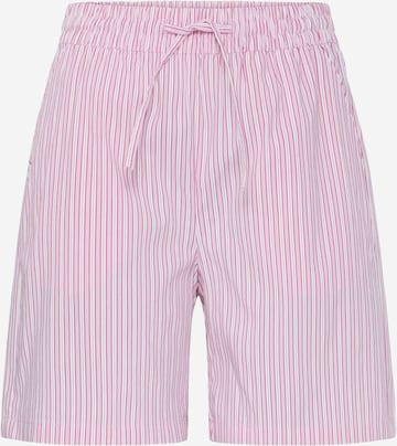 Loosefit Pantaloni ' OXFanny ' di Oxmo in rosa: frontale