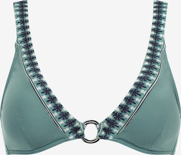 OLYMPIA Push-up Bikinitop in Blauw: voorkant