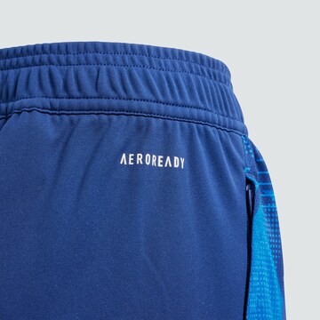 ADIDAS PERFORMANCE Slimfit Sportbroek 'Tiro 24' in Blauw