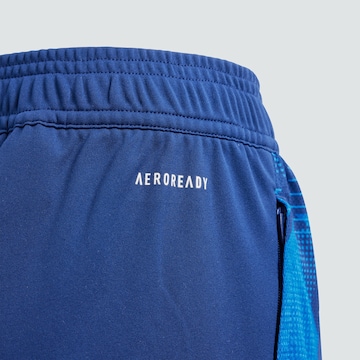 ADIDAS PERFORMANCE Slimfit Sporthose 'Tiro 24' in Blau