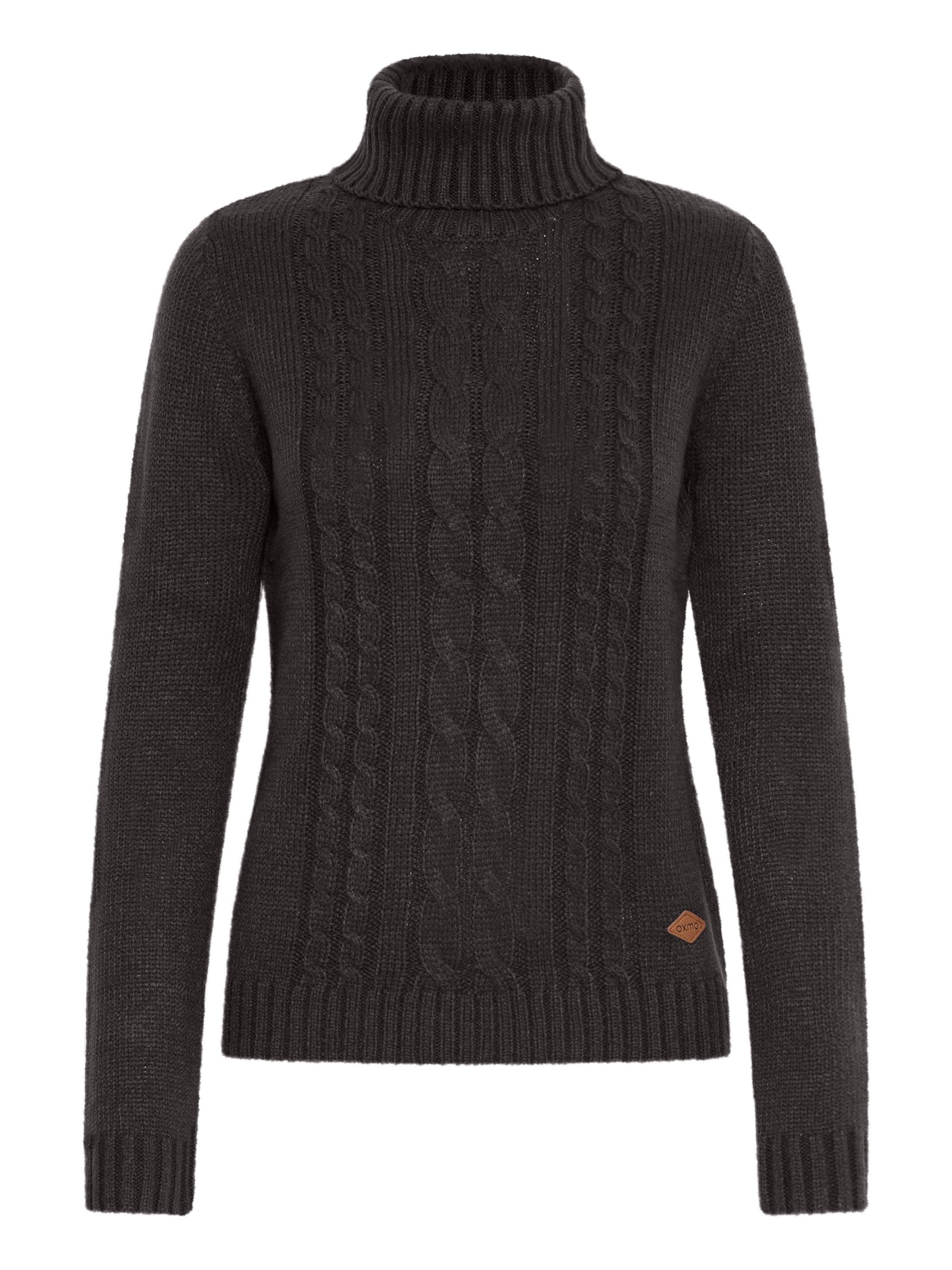 Oxmo - Pullover 'Cathy' em preto: frente