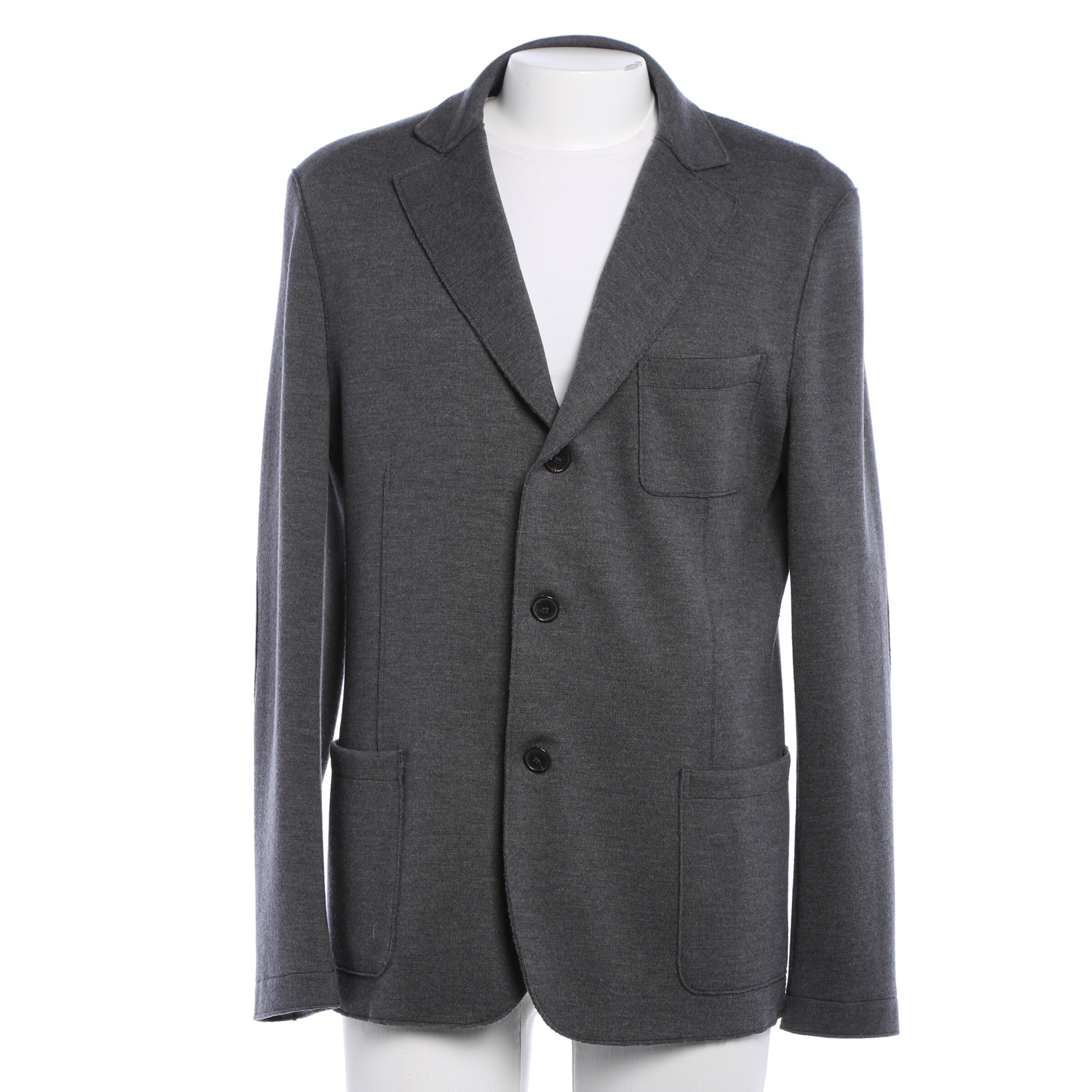 Harris Wharf London Suit Jacket in XL in Grey: front