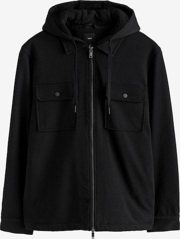 Next Jacke in Schwarz: Vorderseite