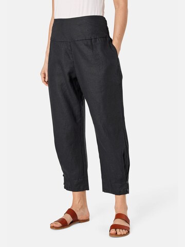 Regular Pantalon Masai en noir : devant