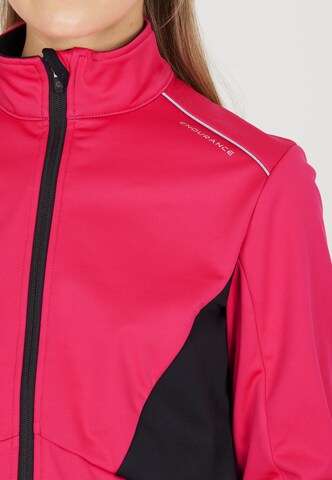 ENDURANCE Athletic Jacket 'Loralei' in Pink