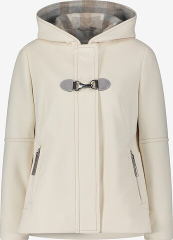 Amber & June Between-Season Jacket in Beige: front