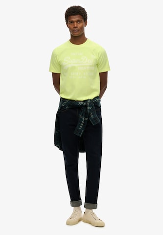 Superdry Shirt in Yellow