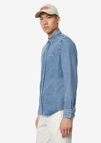 Marc O'Polo Regular fit Button Up Shirt in Blue