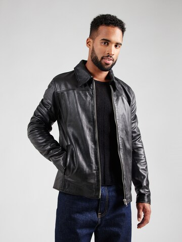 FREAKY NATION Jacke 'Finley' in Schwarz: Vorderseite