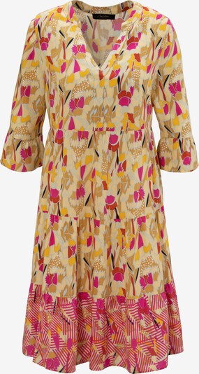 Aniston CASUAL Blusenkleid in gelb / mischfarben, Produktansicht
