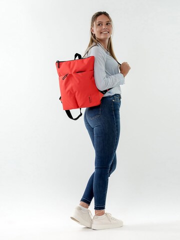 Suri Frey Backpack 'Green Label Tanny' in Red: front