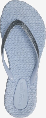 ILSE JACOBSEN T-Bar Sandals 'Cheerful01' in Blue