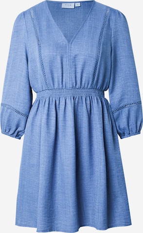 VILA - Vestido 'VIShika' em azul: frente