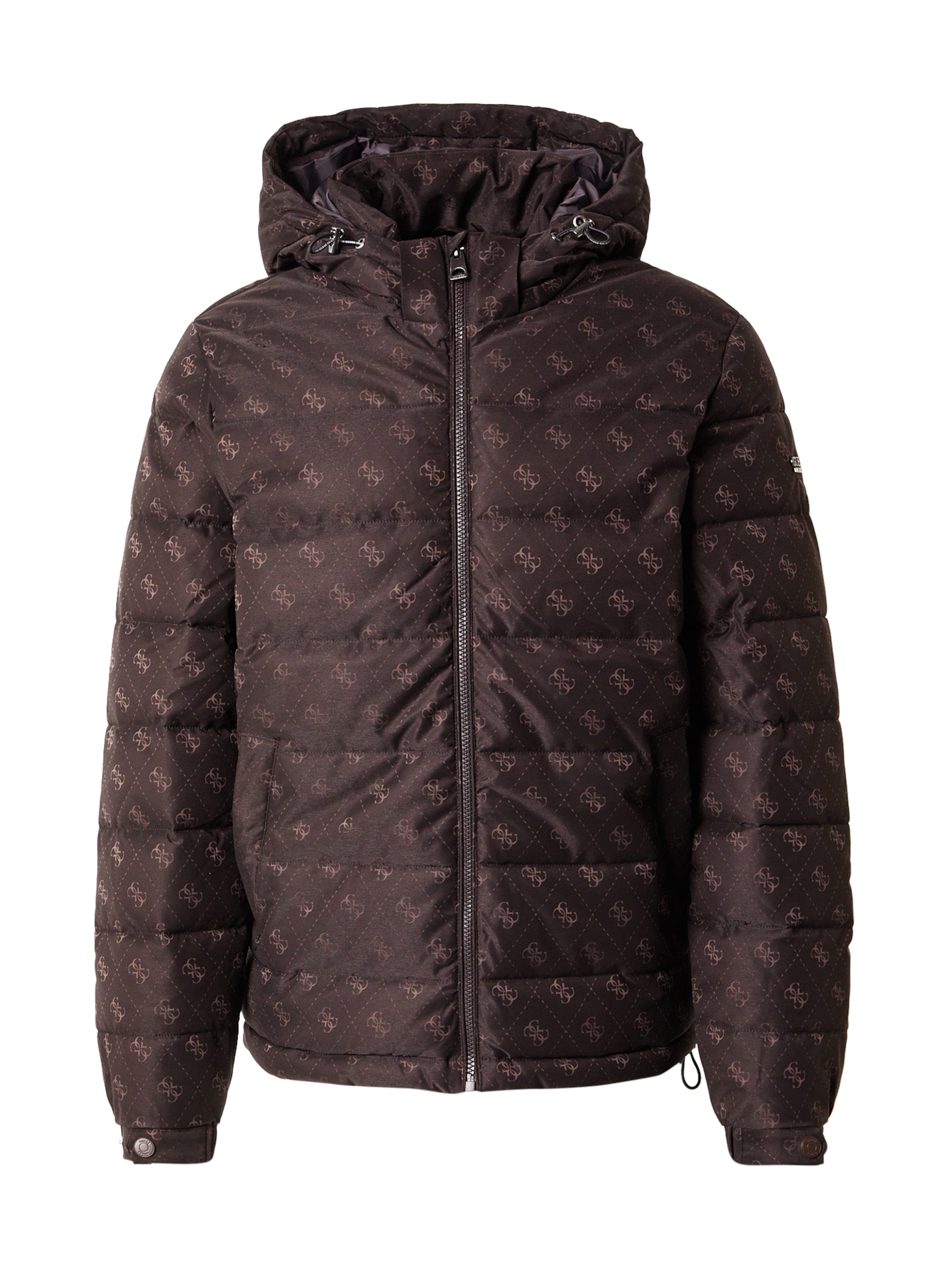 GUESS Демисезонная куртка в Цвет мокко / Темно-коричневый, Обзор товара