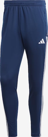 ADIDAS PERFORMANCE Slimfit Sporthose 'Tiro 23' in Blau: predná strana