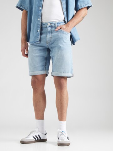 Regular Jean 'John' QS en bleu : devant