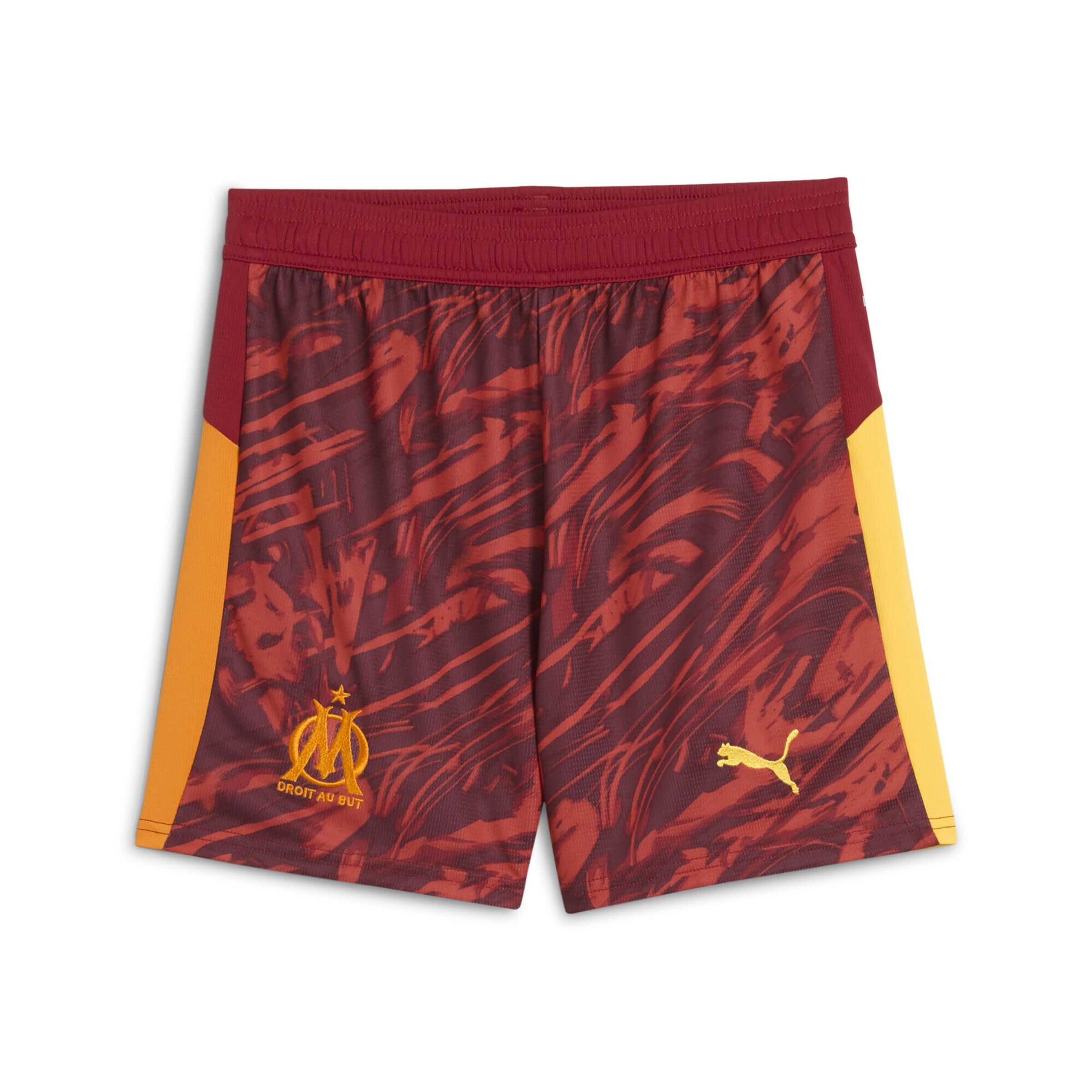 PUMA Regular Sports trousers 'Olympique de Marseille 25/26' in Red: front