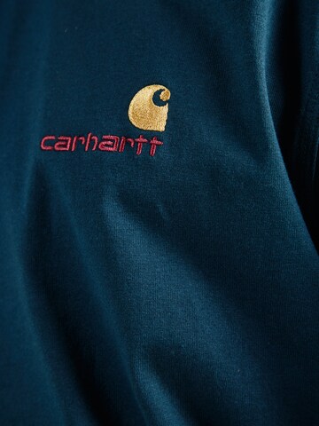 Carhartt WIP Shirt 'American Script' in Groen