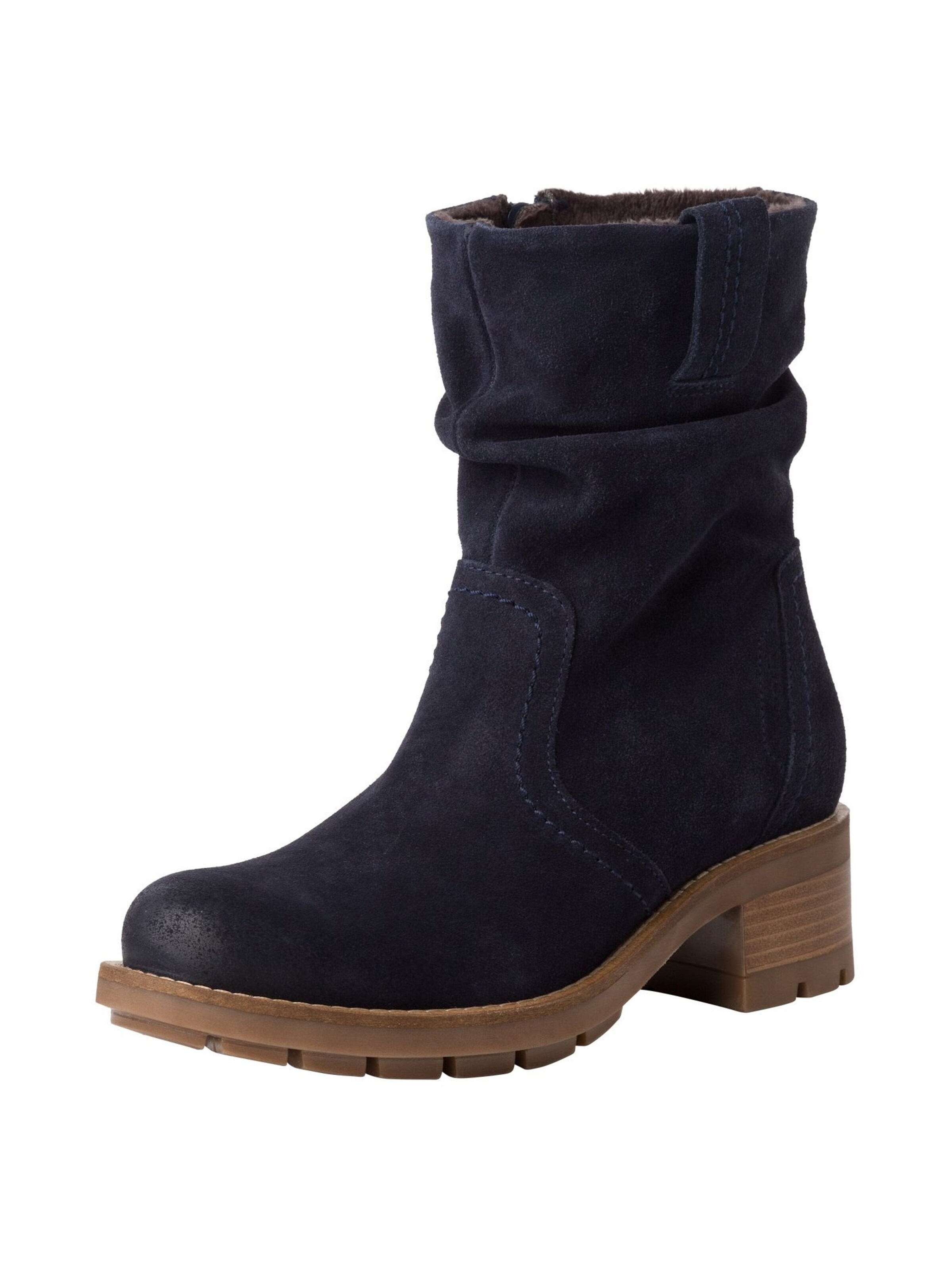 Bottines Tamaris en bleu : devant