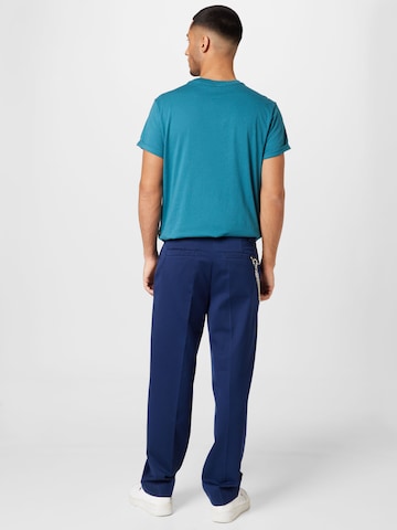 Won Hundred - Loosefit Pantalón plisado 'Lance' en azul