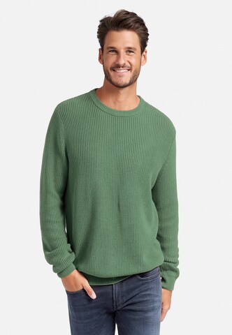 Pull-over Louis Sayn en vert : devant