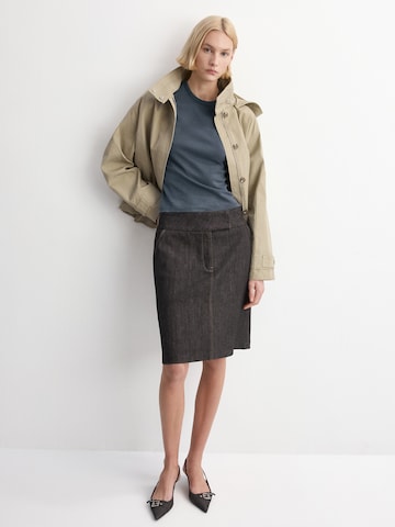 MANGO Tričko 'AXEL' - Modrá