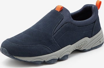 Baskets basses JOHN DEVIN en bleu : devant