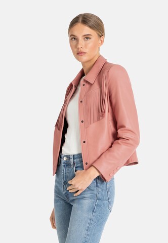 Werner Christ Between-season jacket 'Melissa' in Pink