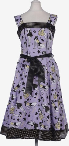 Hell Bunny Dress in S in Purple: front