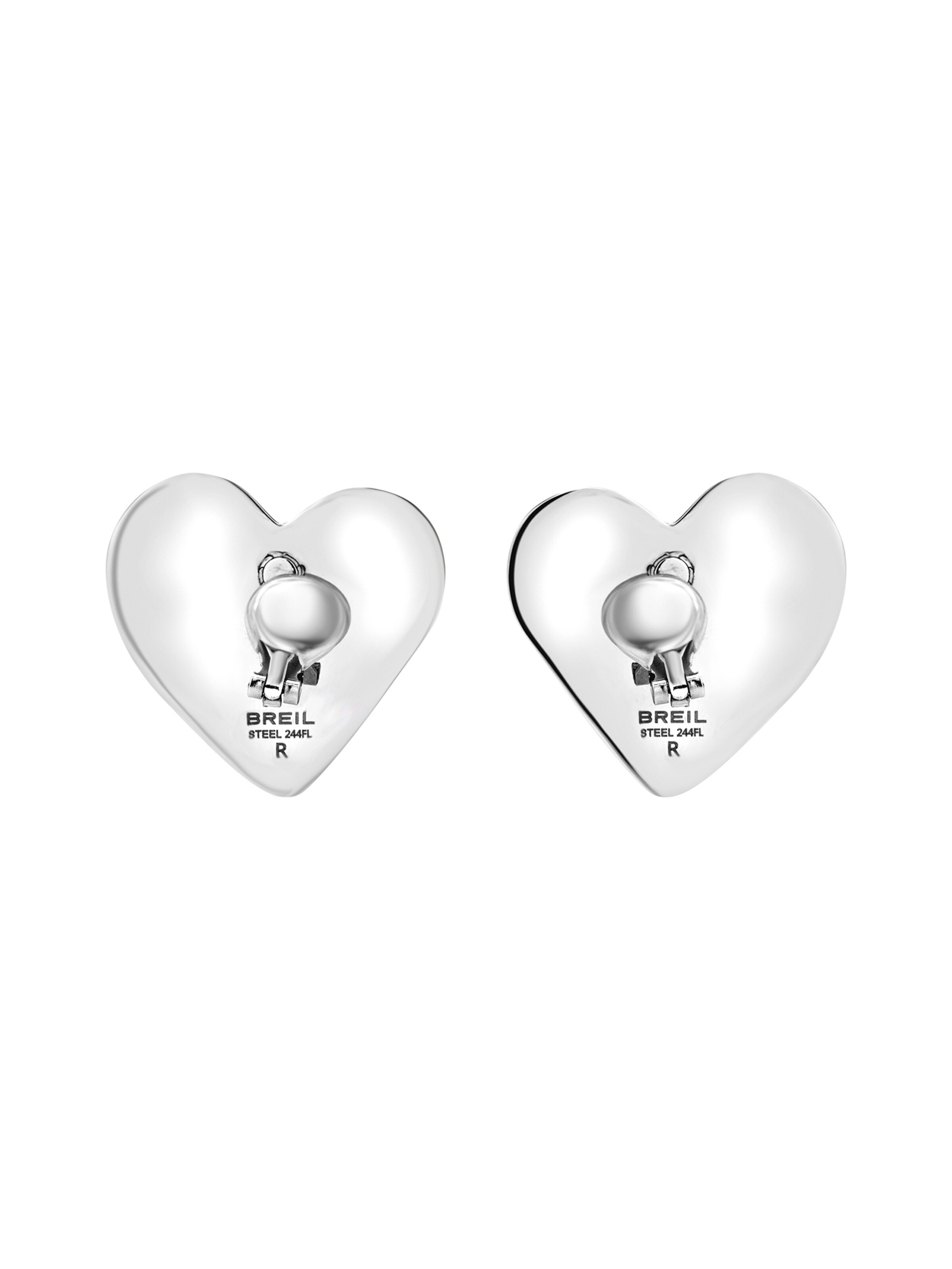 Orecchini 'Big Heart' di Breil in argento