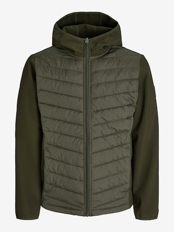 Veste mi-saison 'JREBGAZING' JJ Rebel en vert : devant