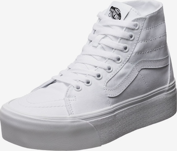 Sneaker înalt 'UA SK8-Hi' de la VANS pe alb: față