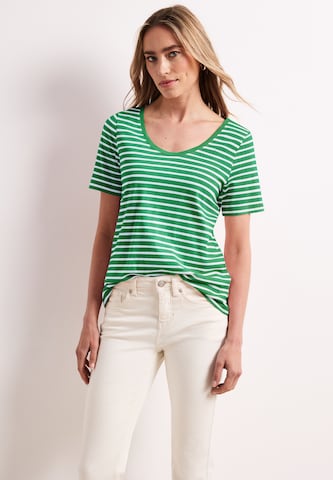 STREET ONE Shirt in Green: front
