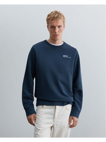 Scalpers Sweatshirt ' ' i blå: framsida