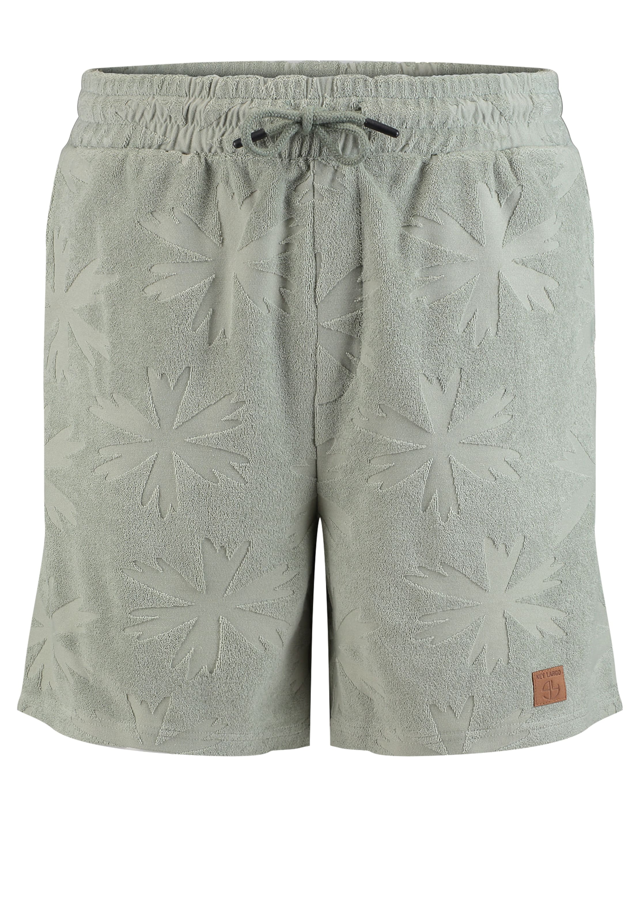 Regular Pantalon 'KLSEVILLA' Key Largo en vert : devant