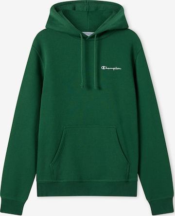 Sweat-shirt Champion en vert : devant