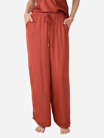 ETAM Pyjamahose in Braun: Vorderseite