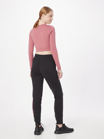 Effilé Pantalon de sport 'Essentials' ADIDAS SPORTSWEAR en noir